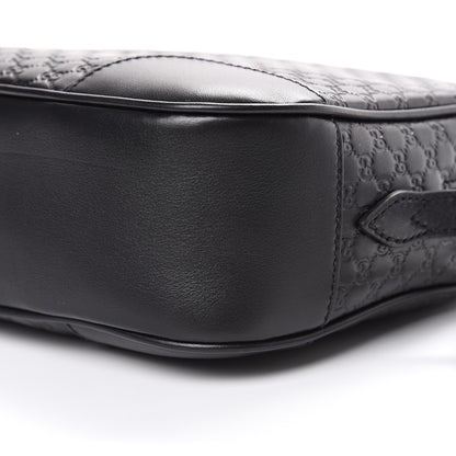 Gucci Microguccissima Mini Bree Messenger Bag Black 9 of 9