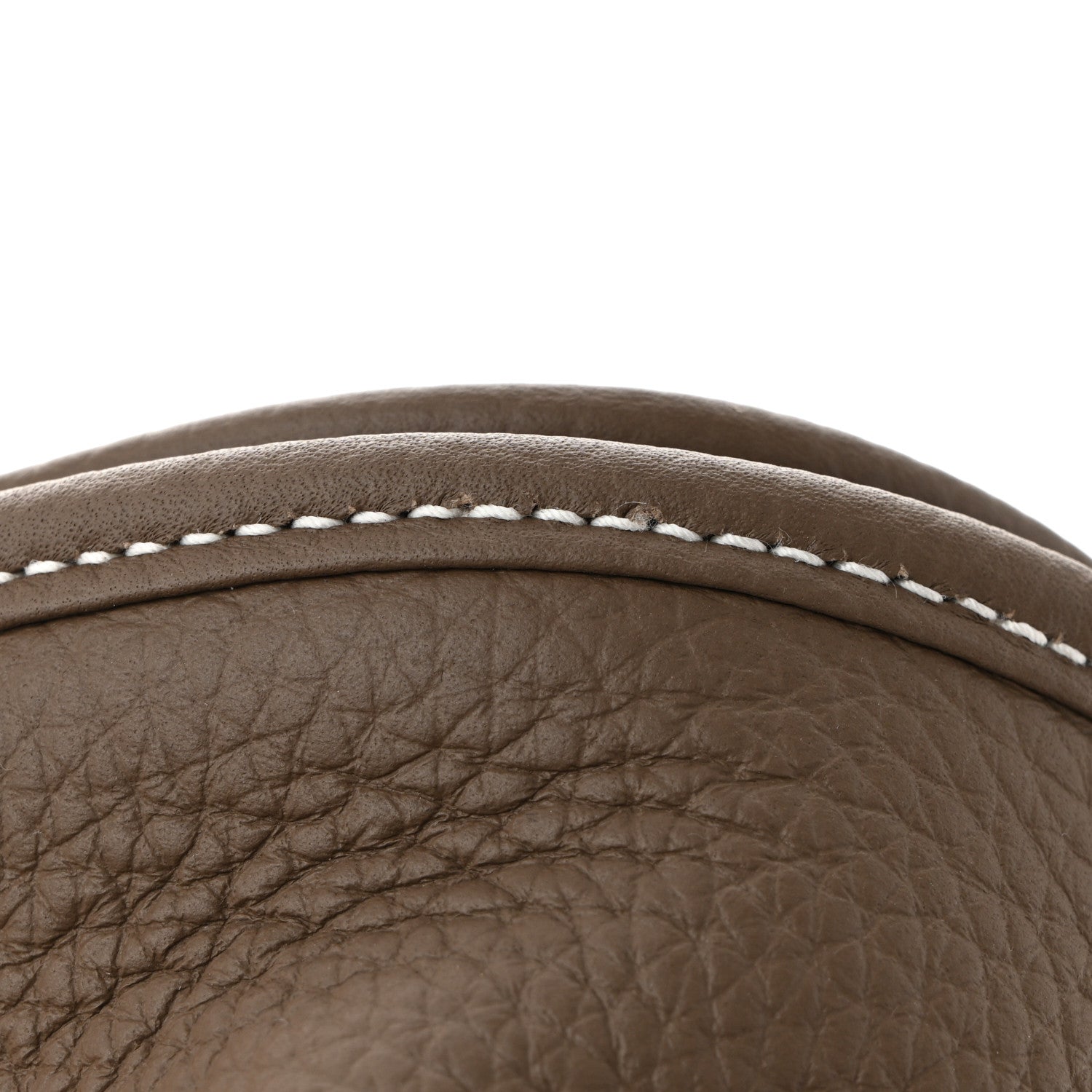 Hermes Taurillon Clemence Evelyne III PM Etoupe 11 of 12