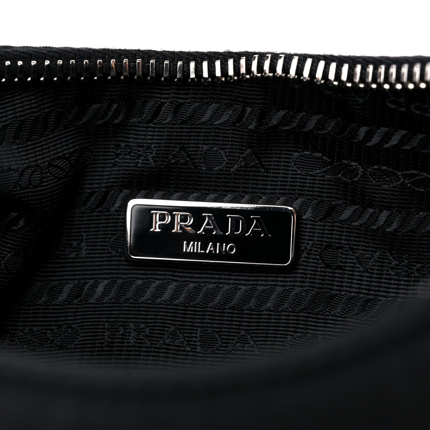 Prada Nylon Re-Edition 2005 Shoulder Bag Black 6 of 8