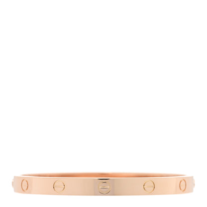 Cartier 18K Pink Gold LOVE Bracelet 18 2 of 7