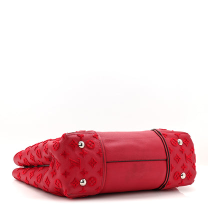 Louis Vuitton Veau Cachemire Tote W PM Framboise 4 of 12
