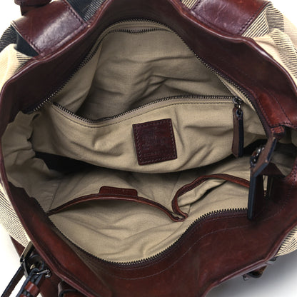 Burberry Canvas Mega Check Lowry Brown 5 of 9