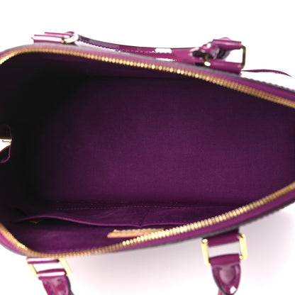 Louis Vuitton Vernis Alma MM Amethyste 8 of 17