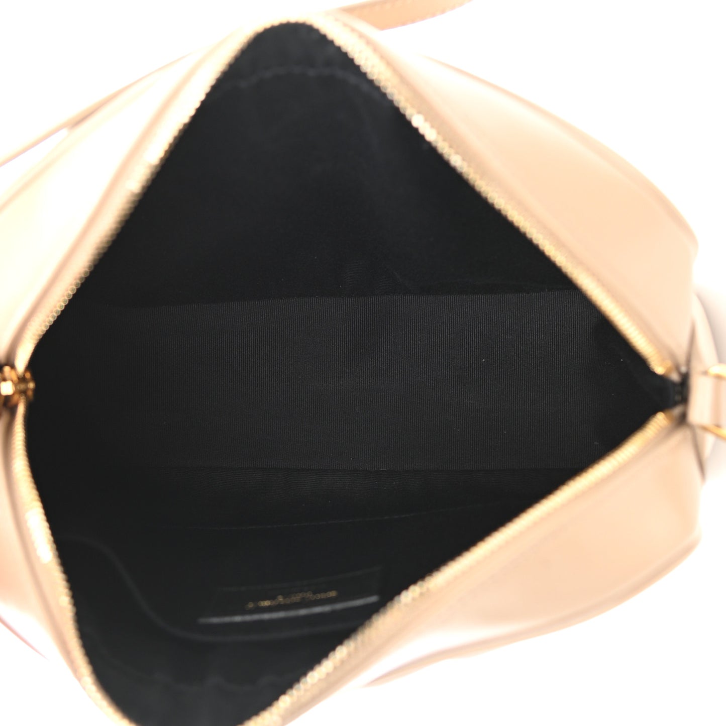 Calfskin Matelasse Monogram Lou Camera Bag Dark Beige