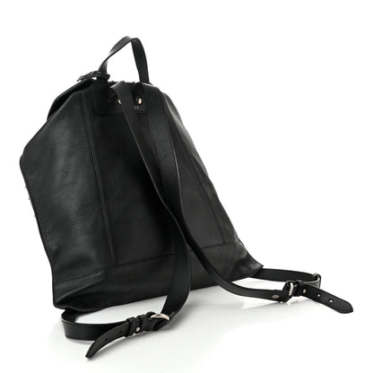 Alexander McQueen Calfskin Studded Padlock Backpack Black 3 of 11