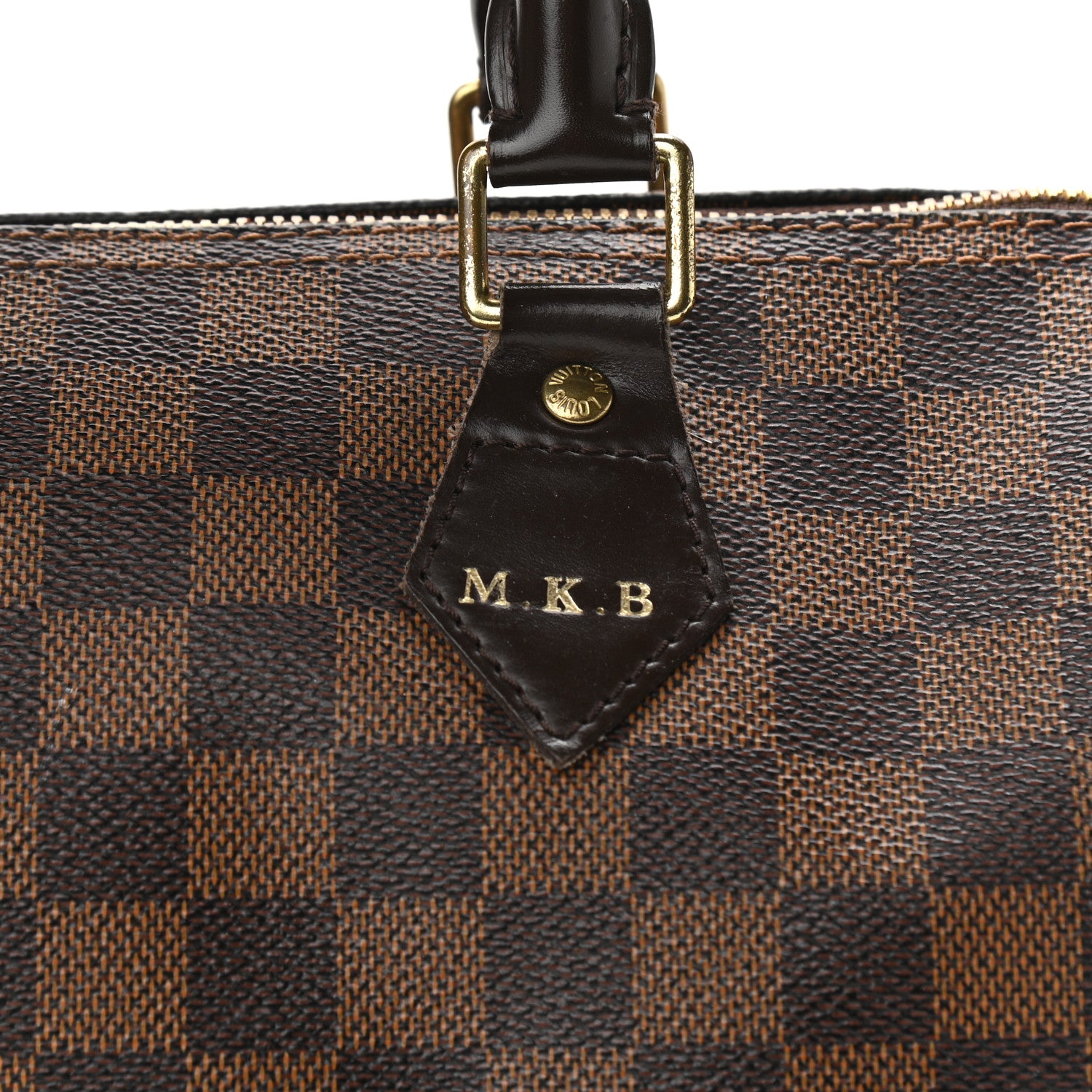 Louis Vuitton Damier Ebene Speedy Bandouliere 25 11 of 12