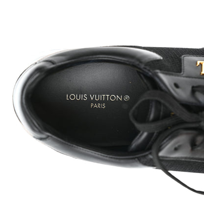 Louis Vuitton Monogram Mens Run Away Sneakers 9 Black 7 of 10