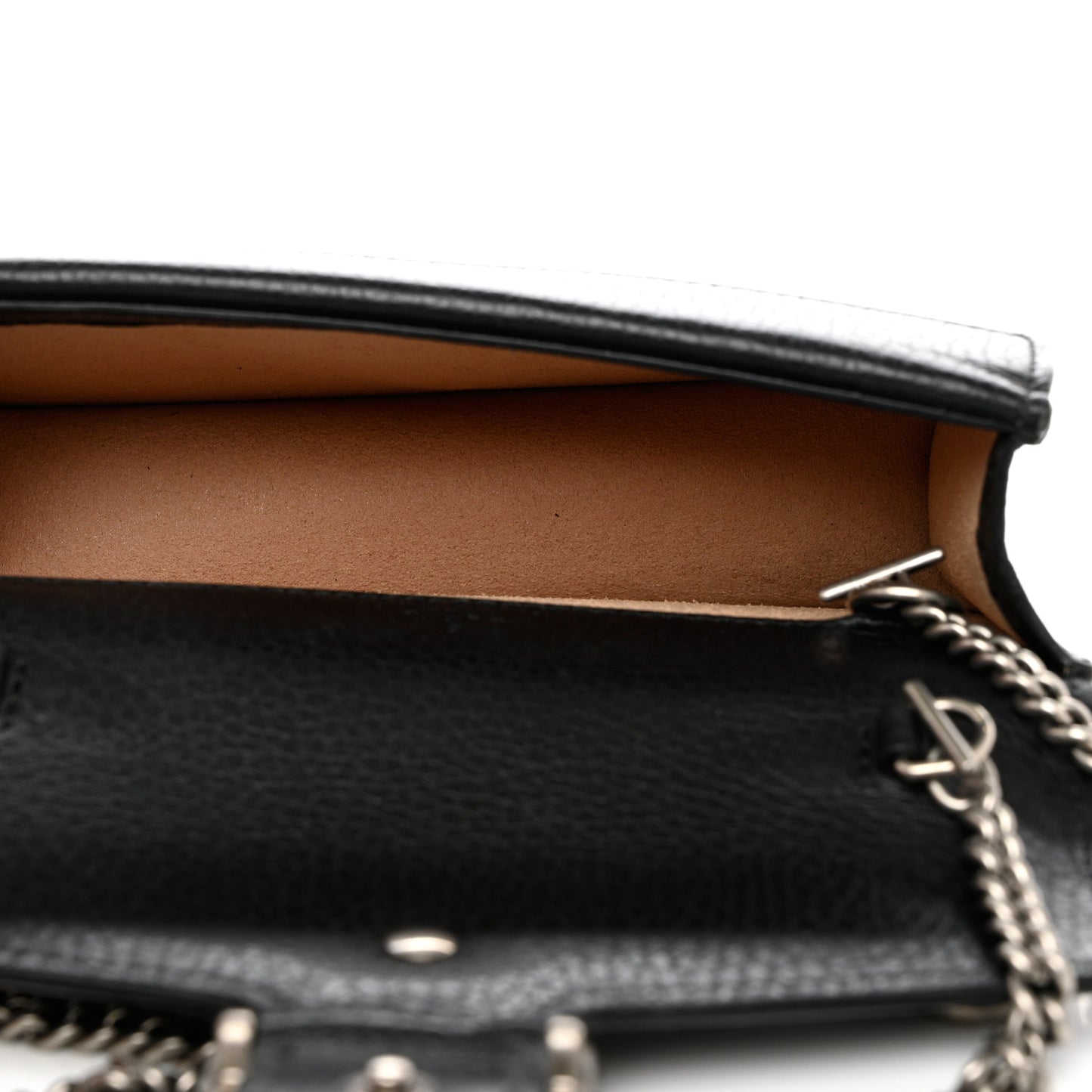Calfskin Super Mini Dionysus Shoulder Bag Black