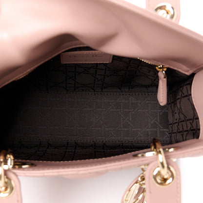 Christian Dior Lambskin Cannage Small My ABCDior Lady Dior Fard 5 of 10