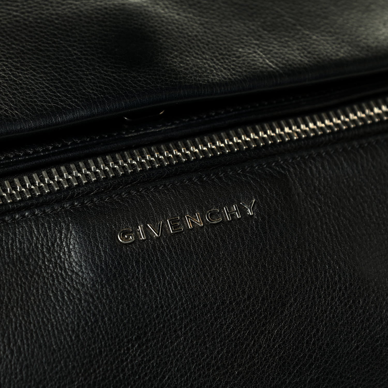 Givenchy Calfskin Small Pandora Pure Flap Bag Black 7 of 8