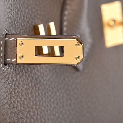 Hermes Togo Birkin 25 Etoupe 23 of 37