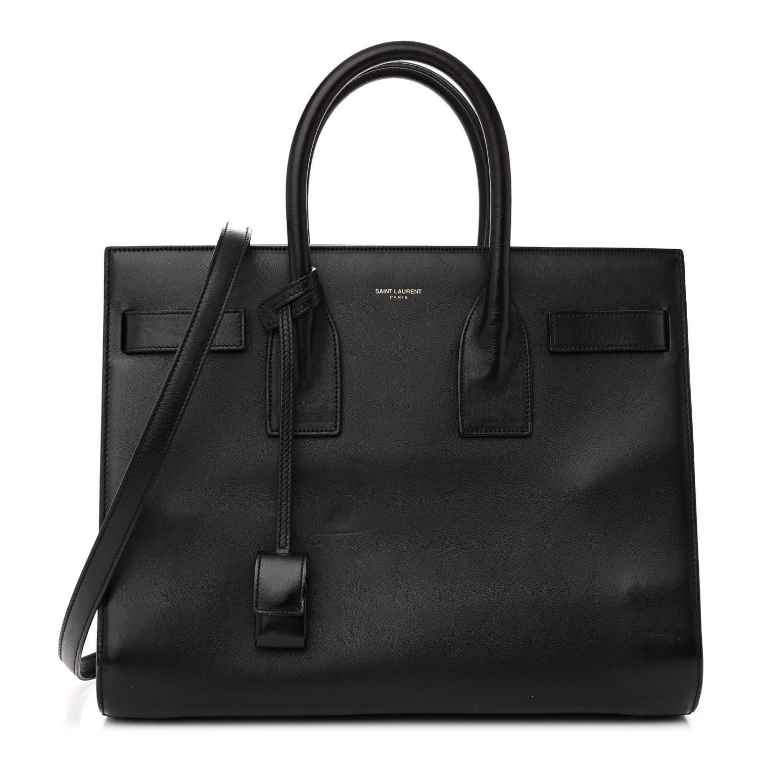 Saint Laurent Calfskin Small Sac De Jour Black 1 of 13