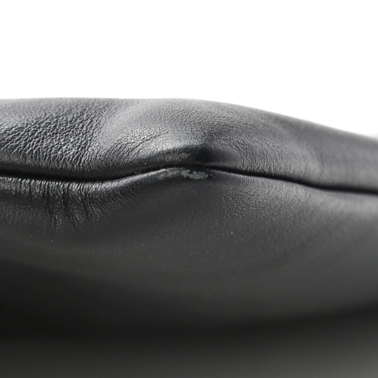 Christian Dior Calfskin Medium Diordouble Zip Pouch Black 8 of 9