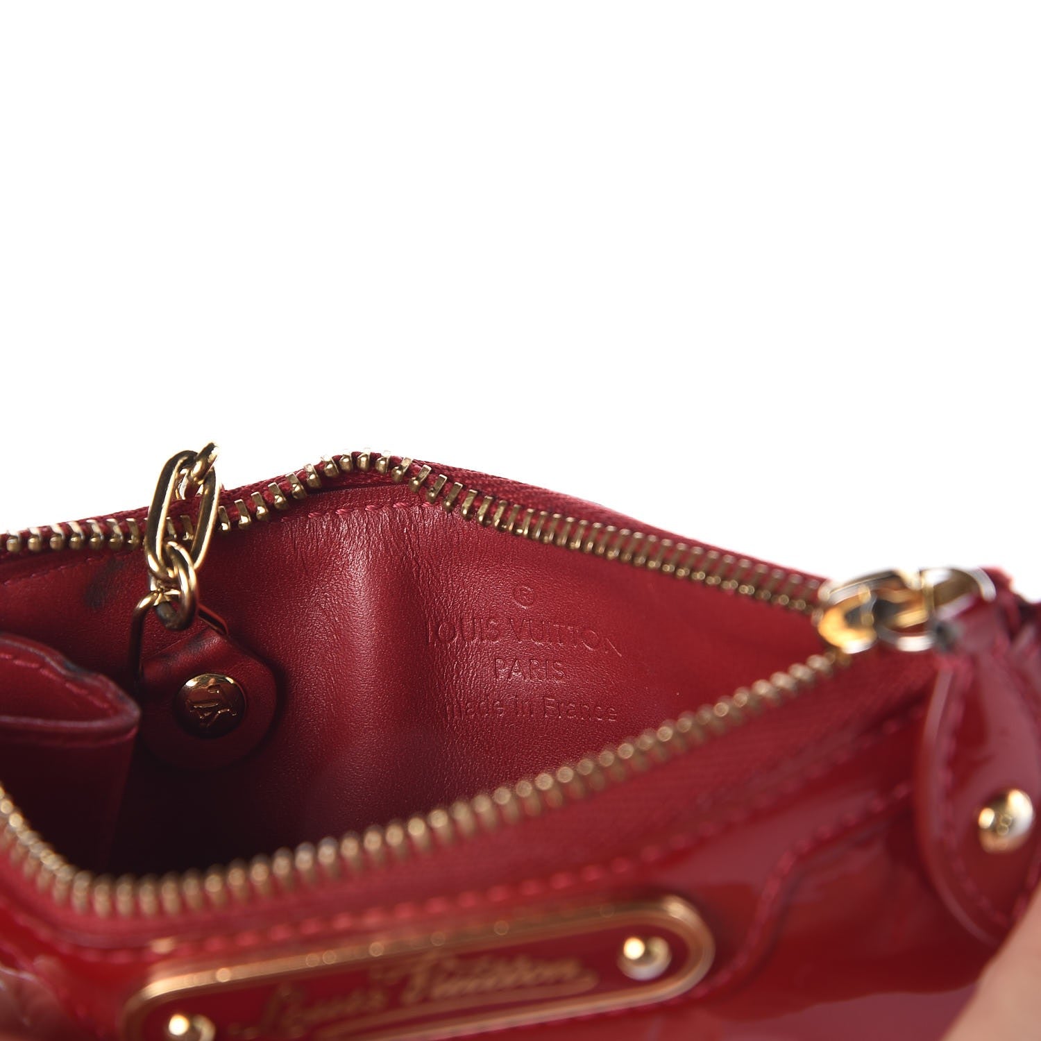 Louis Vuitton Vernis Key Pouch Pomme D'Amour 6 of 12