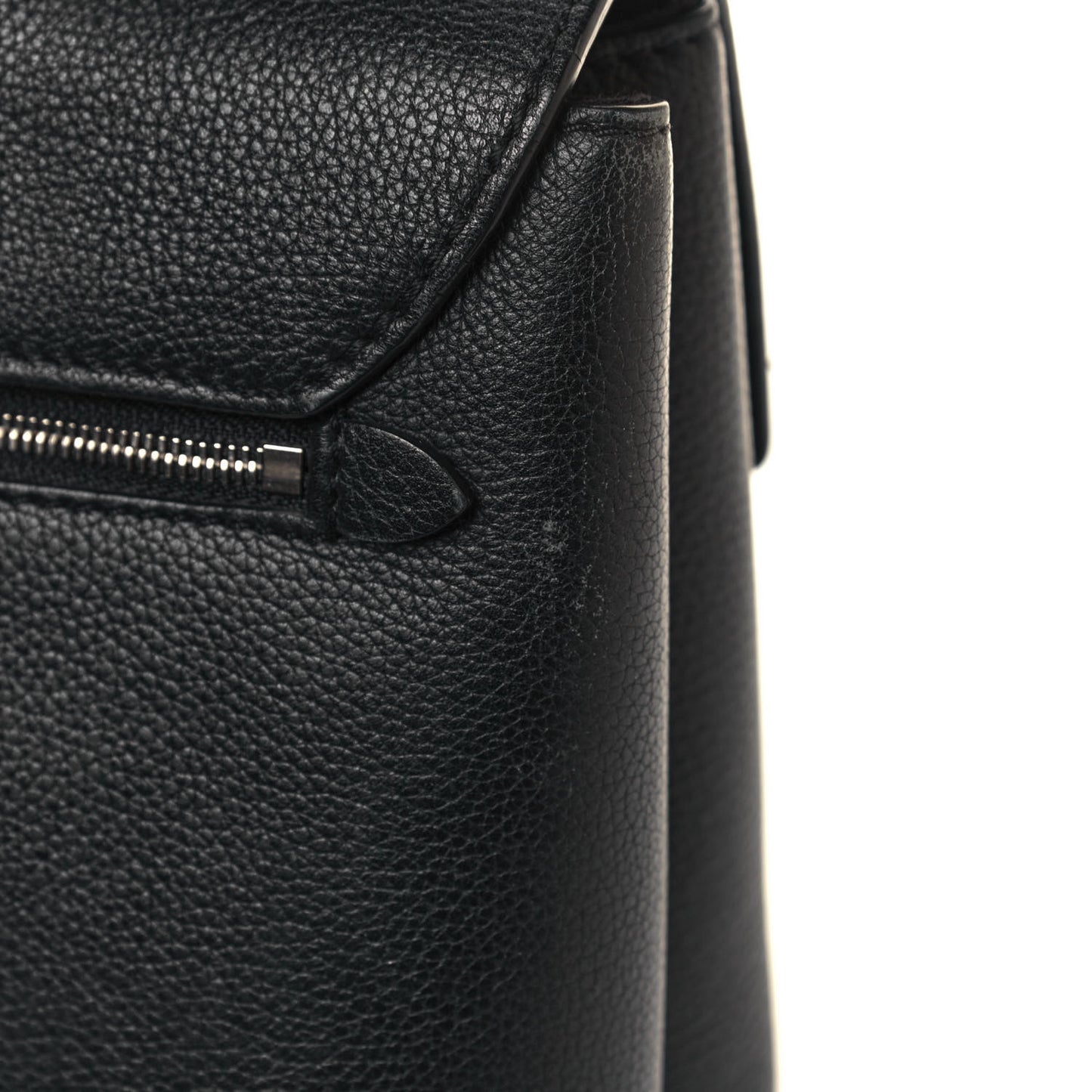 Soft Calfskin My Lockme Top Handle Vanille Black