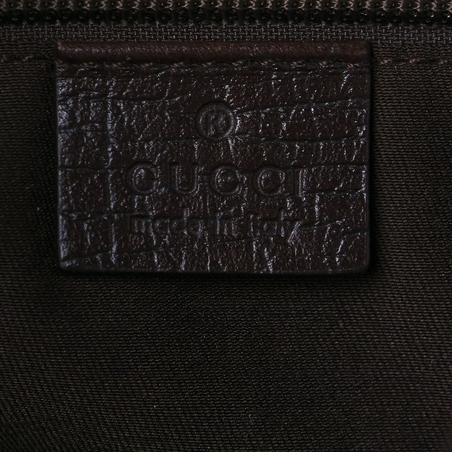 GG Supreme Monogram Small Joy Tote Dark Brown
