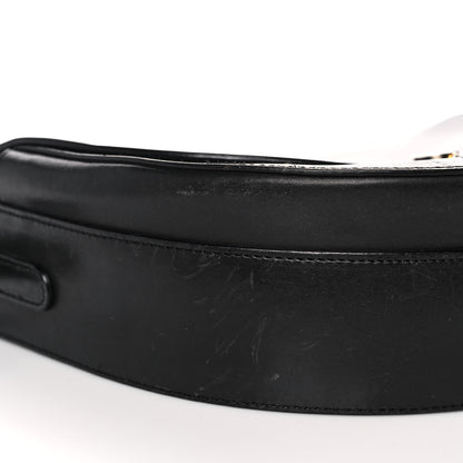 Mansur Gavriel Calfskin Saddle Crossbody Bag Black 10 of 18