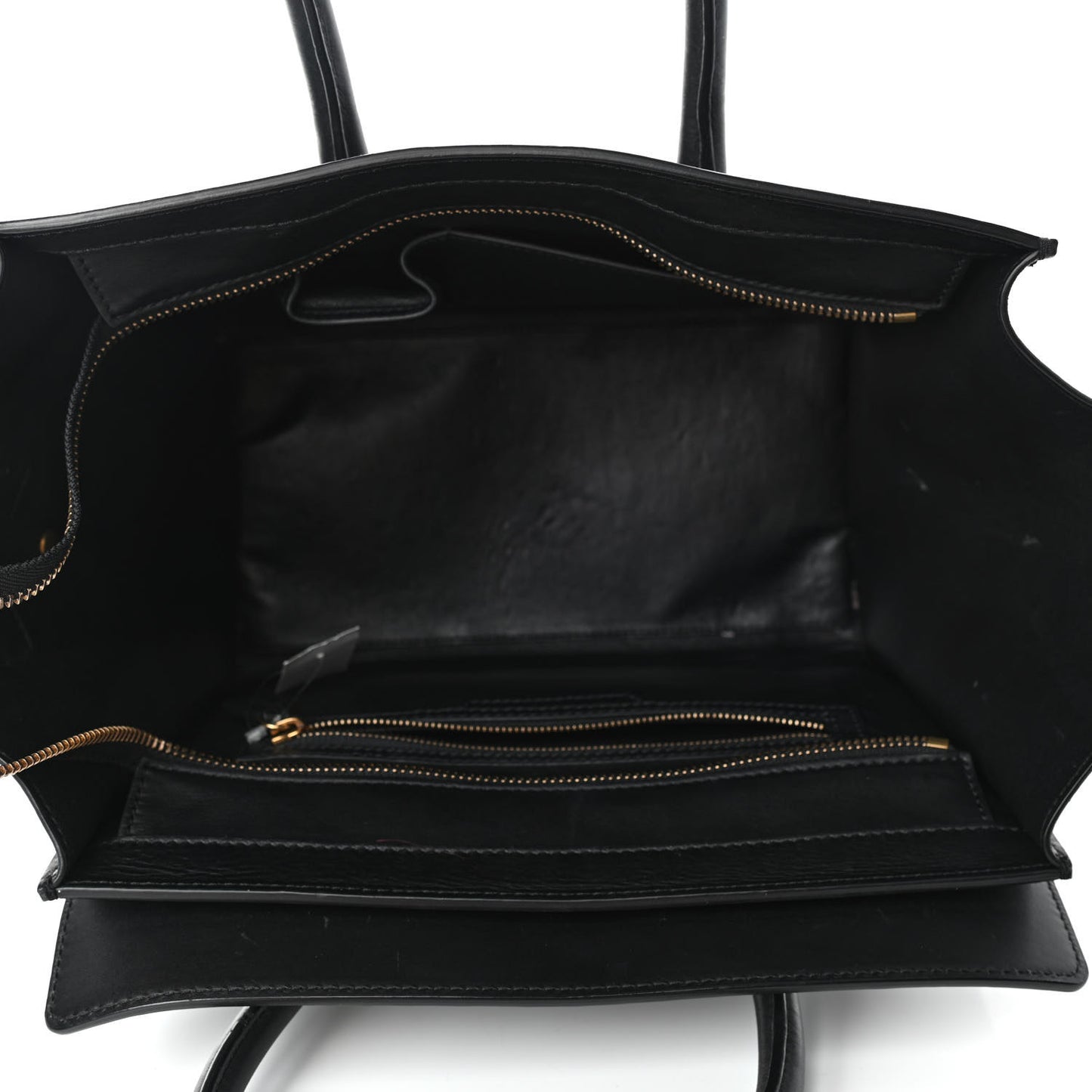 Smooth Calfskin Mini Luggage Black