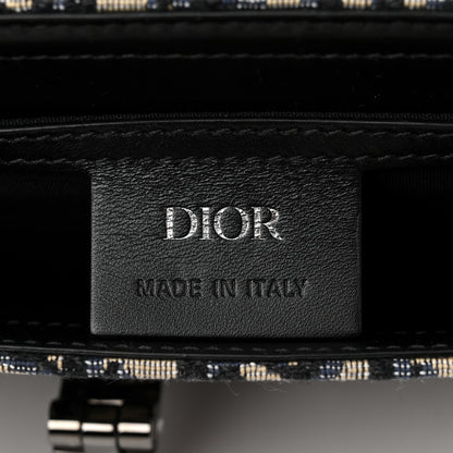 Christian Dior Oblique Smooth Calfskin Messenger Beige Black 6 of 10