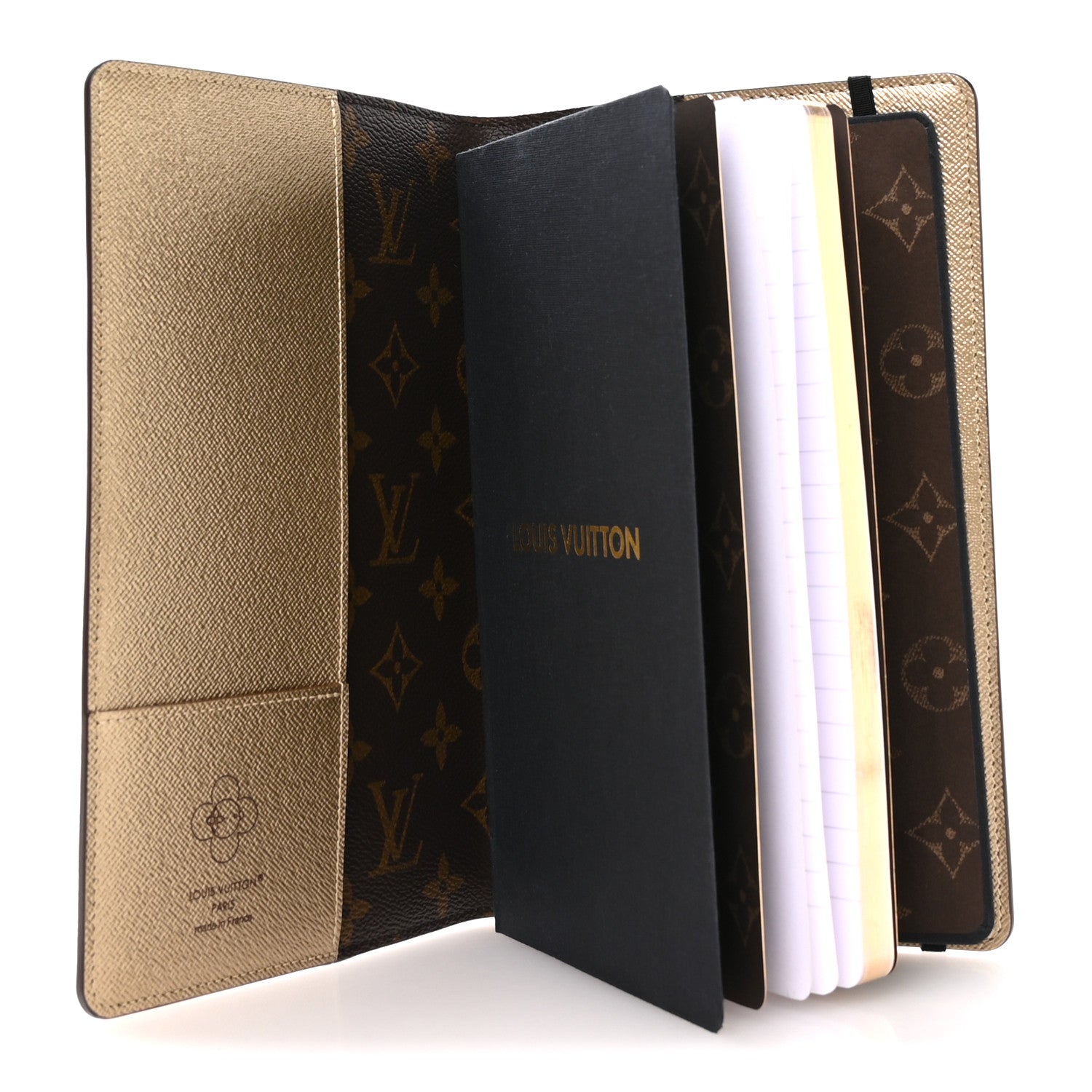 Louis Vuitton Monogram Vivienne Notebook Cover MM Brown 1882408