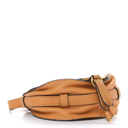 Chloe Calfskin Mini Marcie Round Crossbody Bag Burning Camel 4 of 7