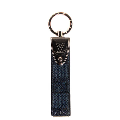 Louis Vuitton Damier Cobalt Dragonne LV Key Holder 1 of 4