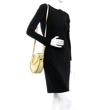 Chloe Calfskin Suede Small Pixie Bag Lemonade 2 of 7