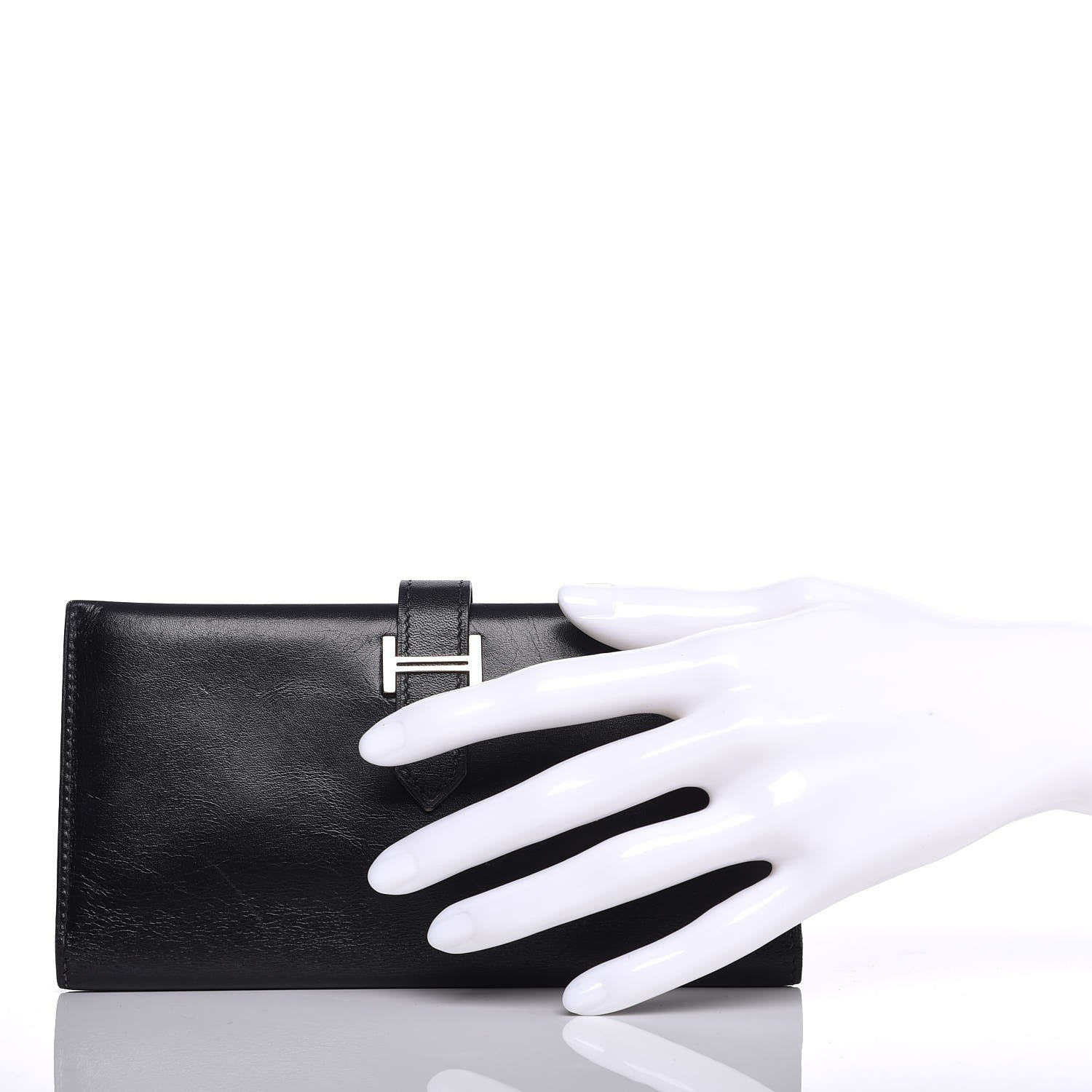 Hermes Box Bearn Wallet Black 2 of 7