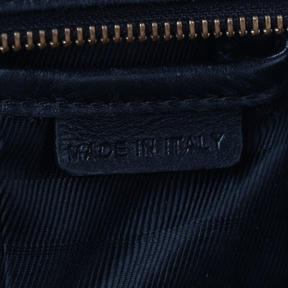 Burberry Calfskin Quilted Manor Tote Black 6 of 11