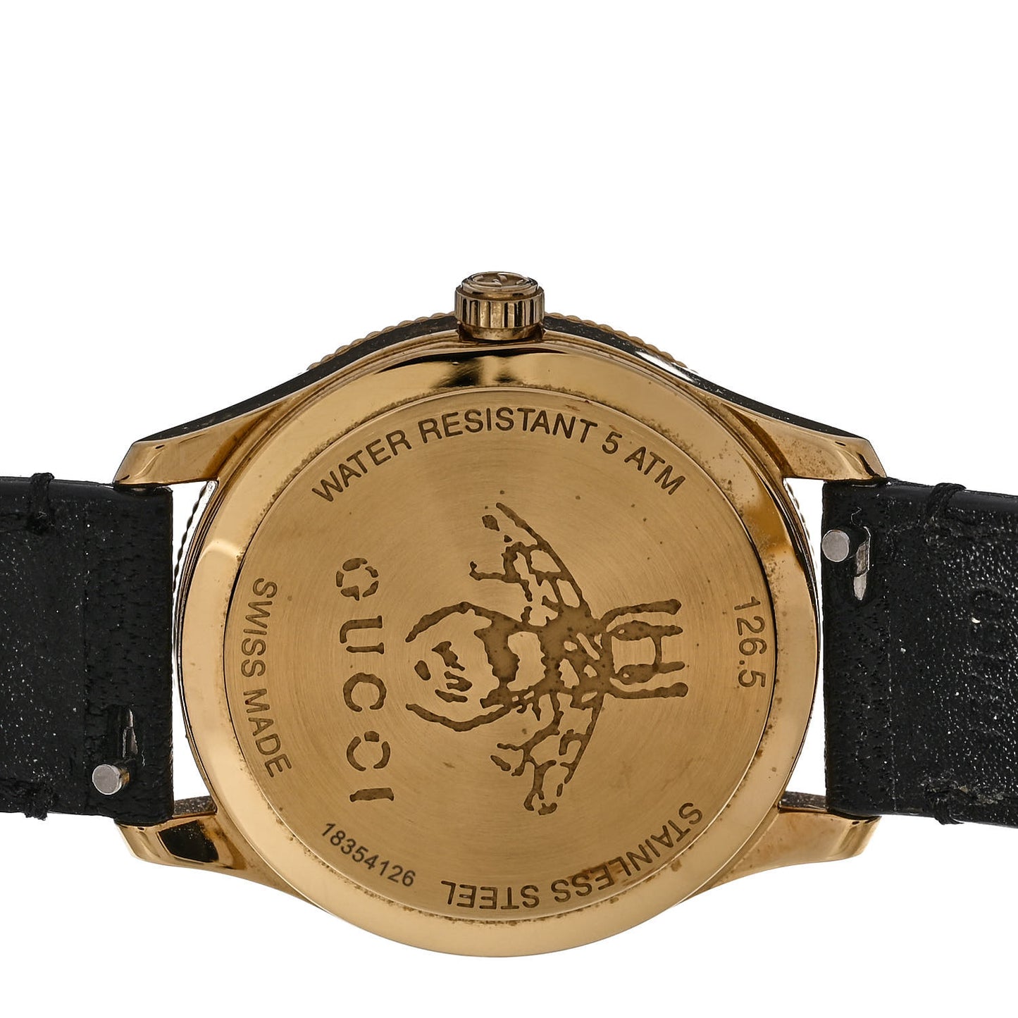 Stainless Steel Calfskin 29mm G-Timeless Bee Quartz Watch
