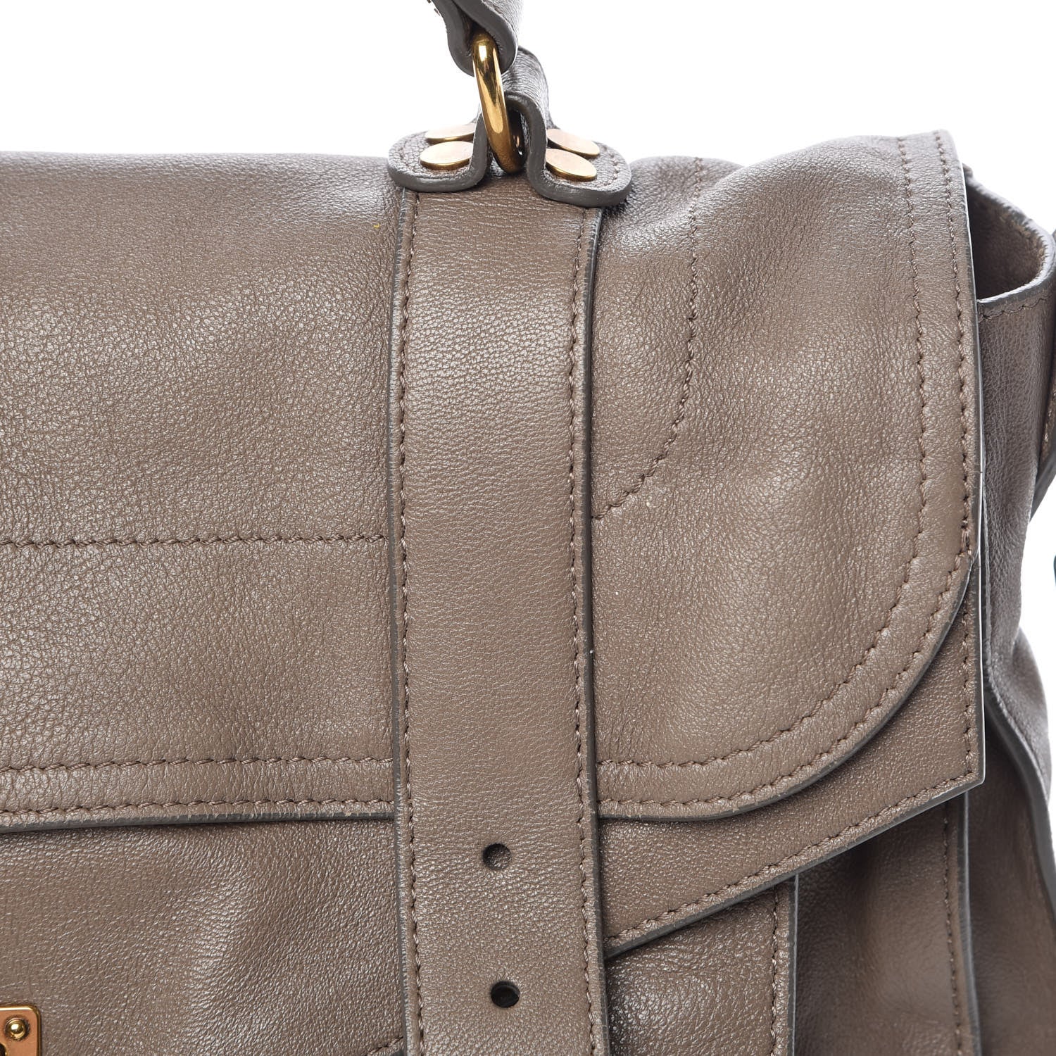 Proenza Schouler Lambskin Medium PS1 Satchel Smoke 9 of 12