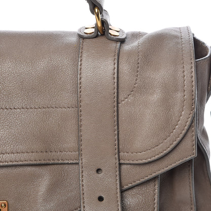 Proenza Schouler Lambskin Medium PS1 Satchel Smoke 9 of 12