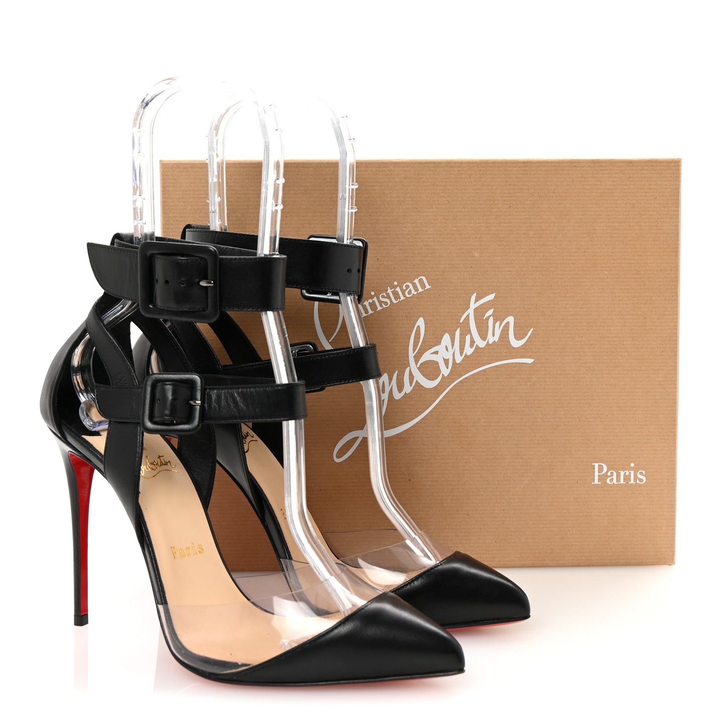 Calfskin PVC Multimiss 100 Pumps 38.5 Black