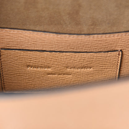 Proenza Schouler Embossed Grained Calfskin Buckle Trapeze Bag Butter Rum 10 of 11
