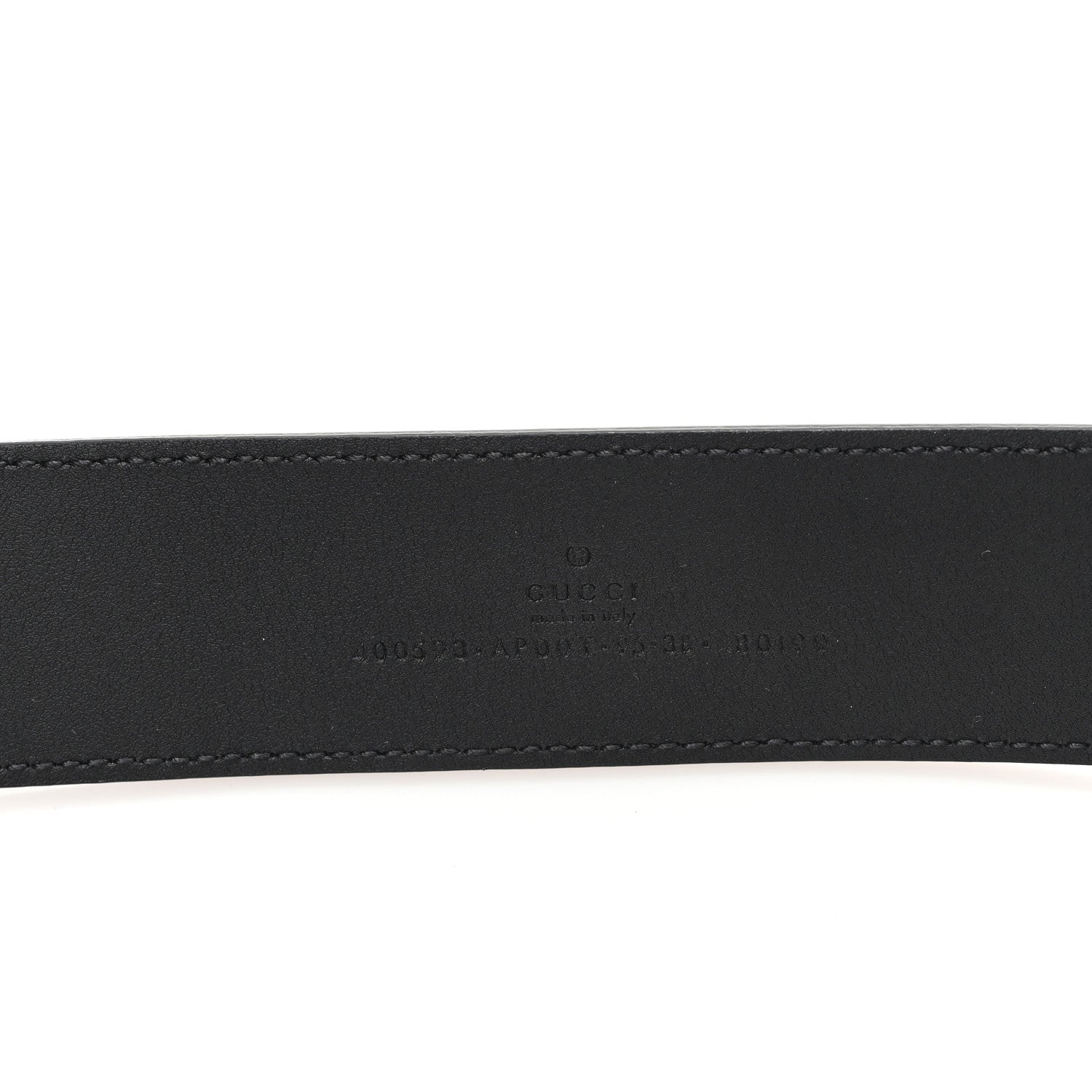 Gucci Calfskin Double G 40mm Belt 95 38 Black 3 of 5
