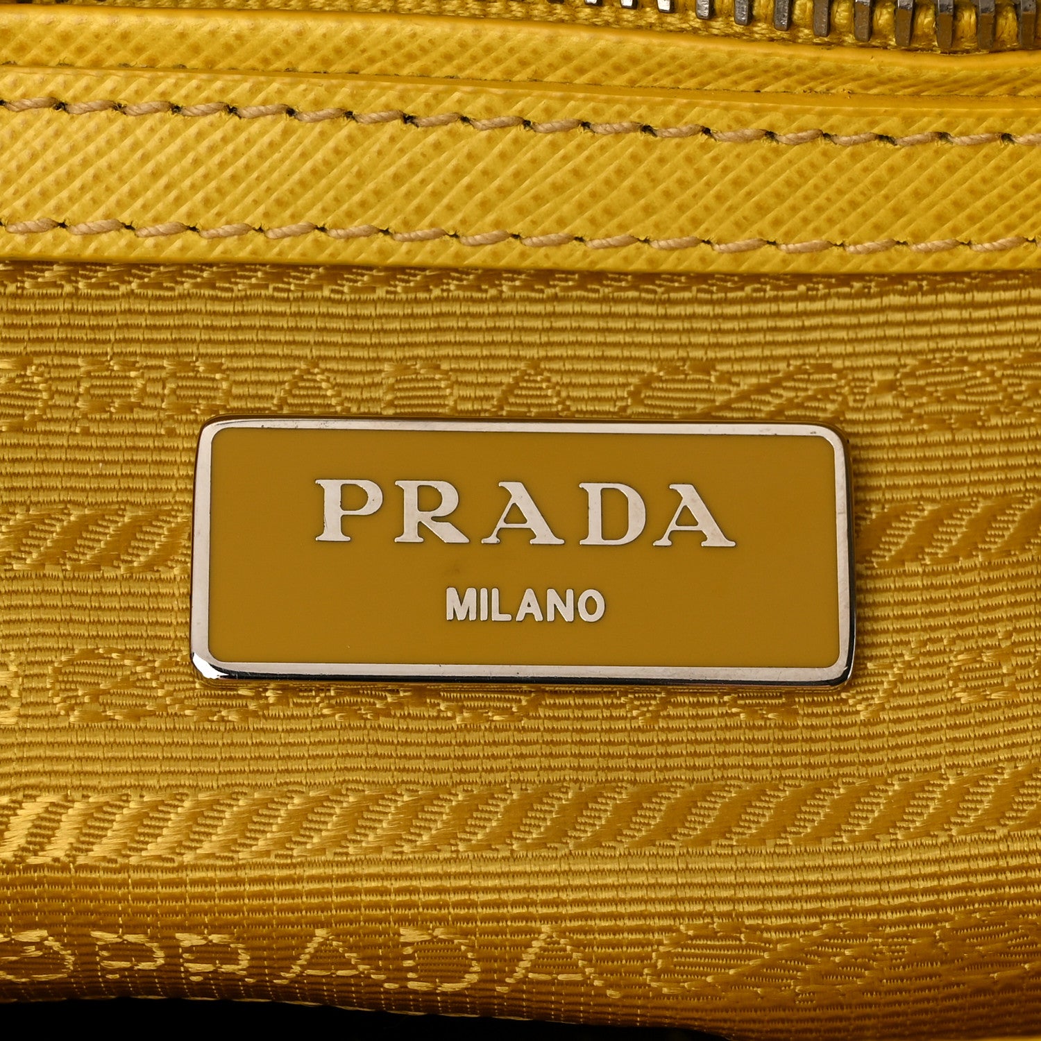 Prada Saffiano Small Galleria Double Zip Tote Soleil 6 of 13