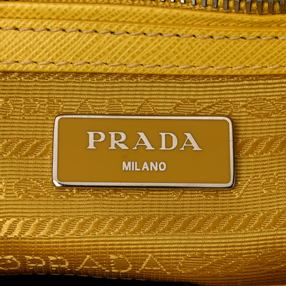 Prada Saffiano Small Galleria Double Zip Tote Soleil 6 of 13