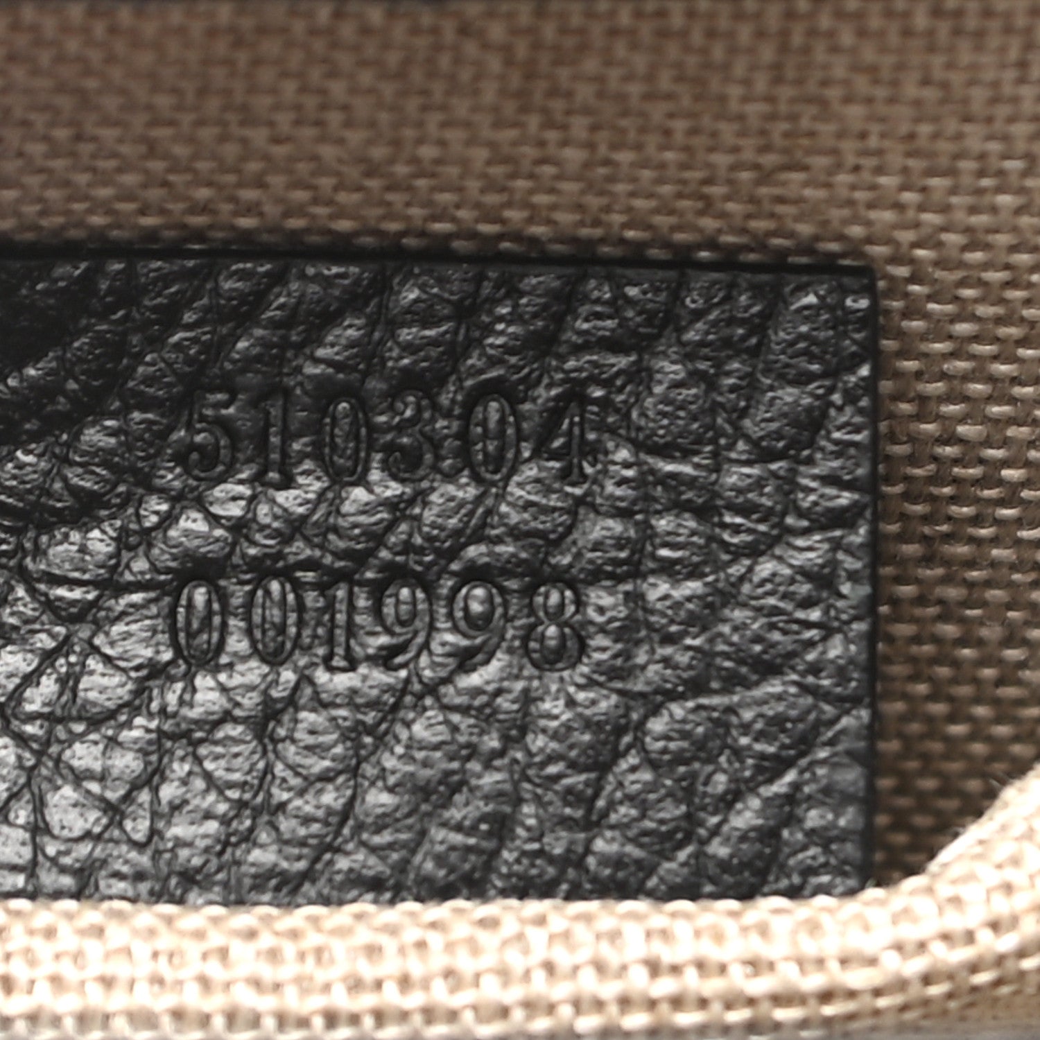 Gucci Dollar Calfskin Small Interlocking G Shoulder Bag Black 7 of 11