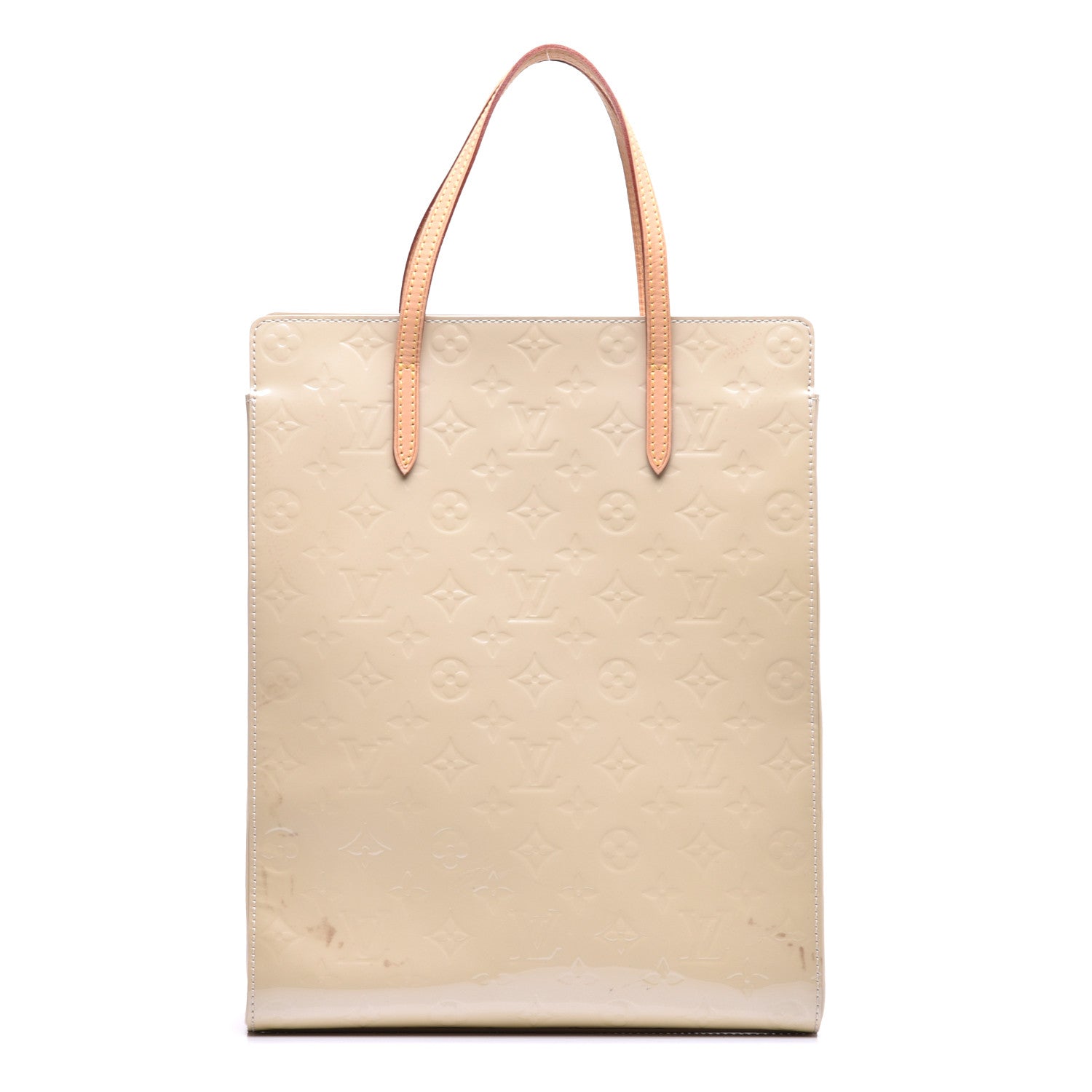 Louis Vuitton Vernis Catalina NS Blanc Corail 1 of 9