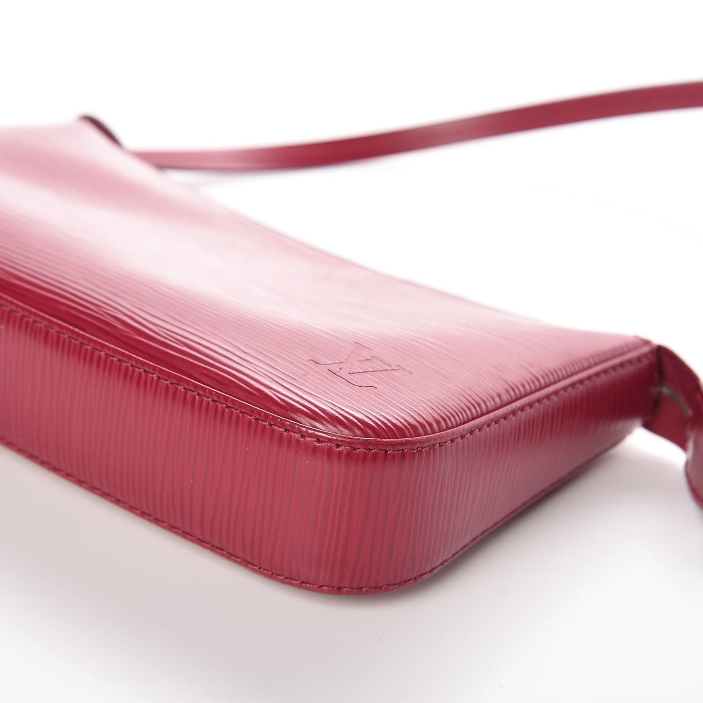 Epi Pochette Accessories NM Fuchsia