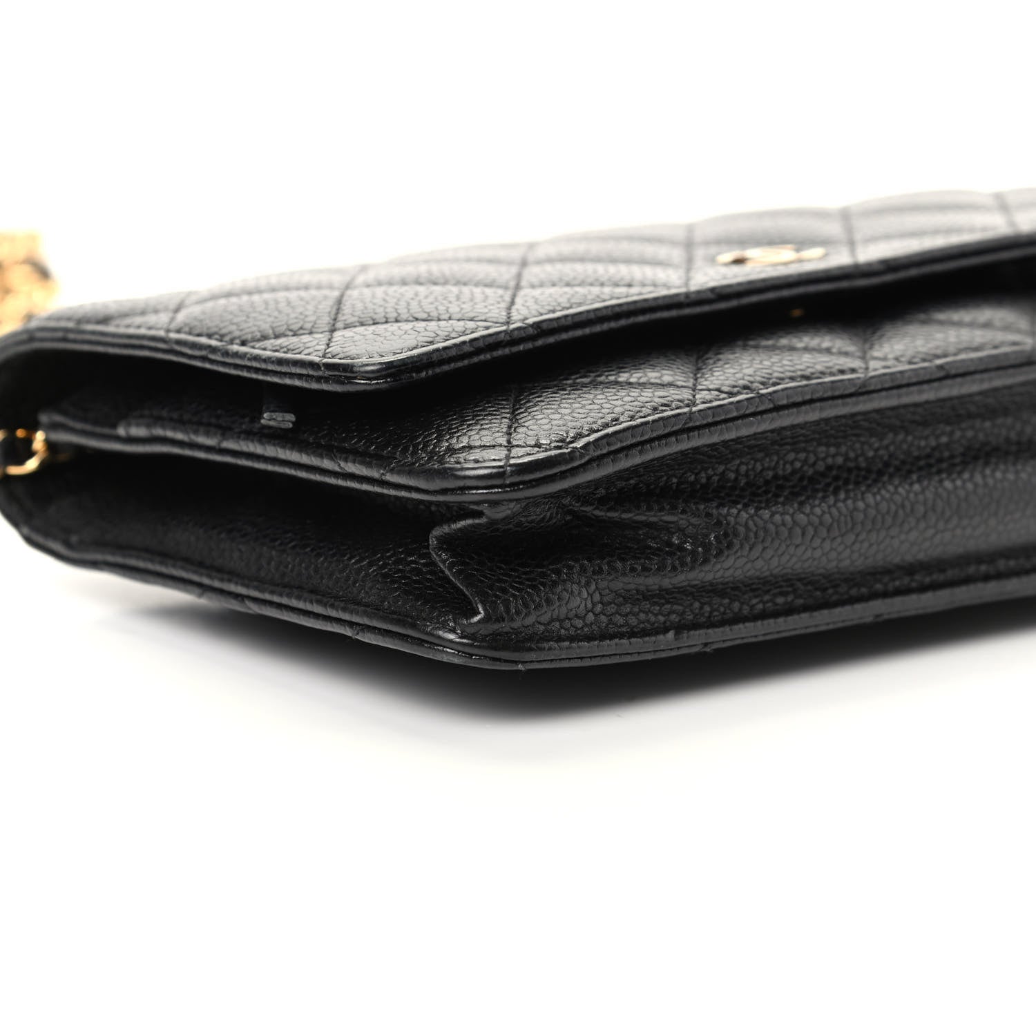 Chanel Caviar Quilted Wallet On Chain WOC Black 6 of 10