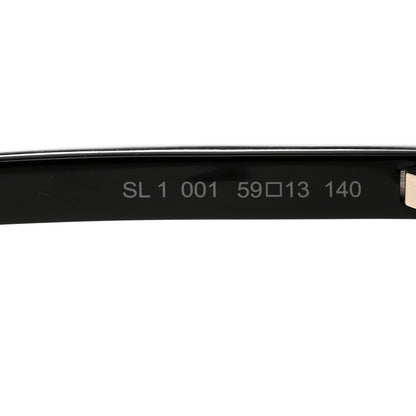Saint Laurent Acetate SL1 Sunglasses Black 7 of 8