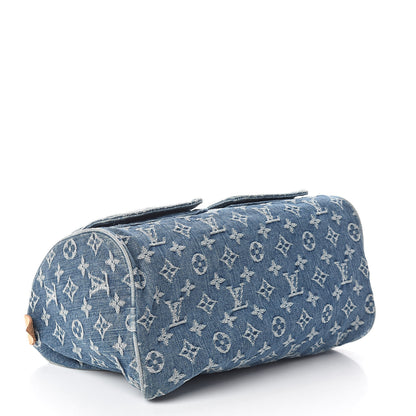 Louis Vuitton Monogram Denim Neo Speedy Blue 4 of 9
