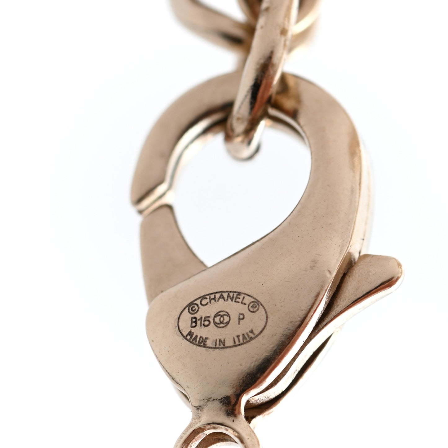 Pearl CC Necklace Gold