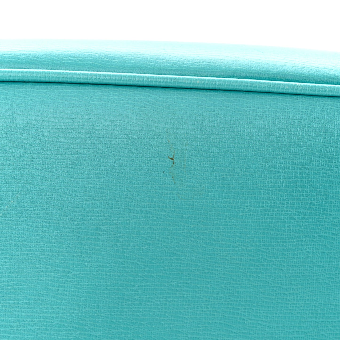Textured Calfskin Medium Bright Bit Tote Blue