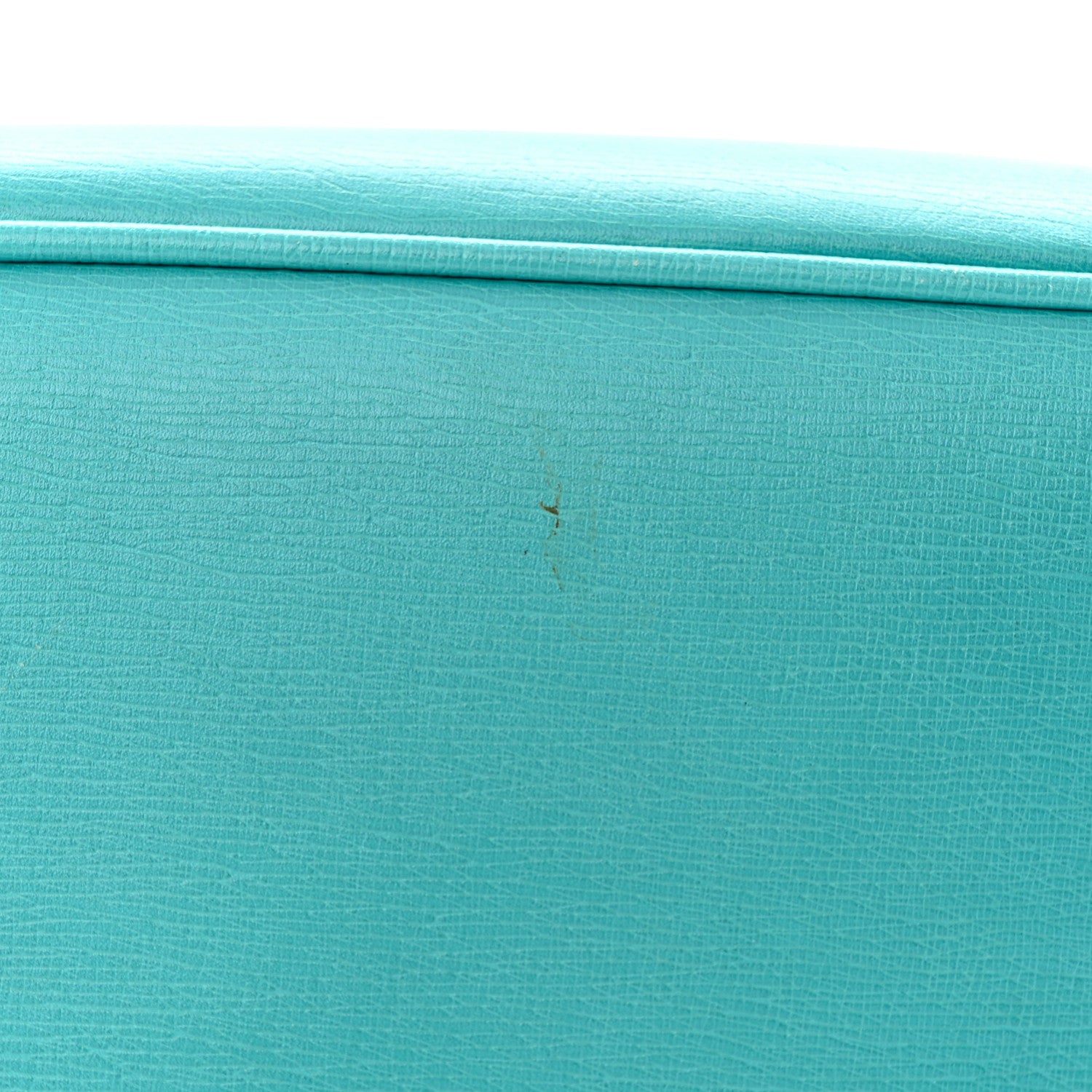 Gucci Textured Calfskin Medium Bright Bit Tote Blue 11 of 19