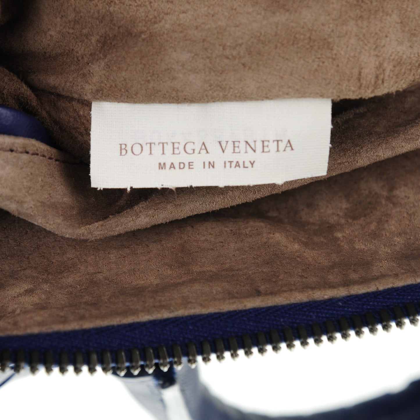 Nappa Intrecciato Boston Atlantic Blue