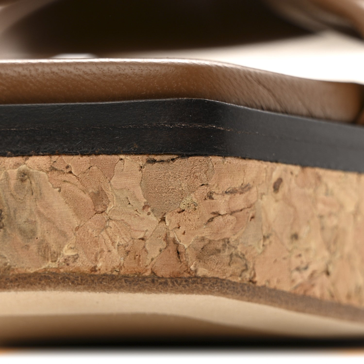 Jimmy Choo Soft Nappa Narisa 90 Wedge Mules 37.5 Cuoio 8 of 10