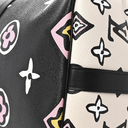 Louis Vuitton Monogram Giant Wild At Heart Keepall Bandouliere 45 Black 8 of 8