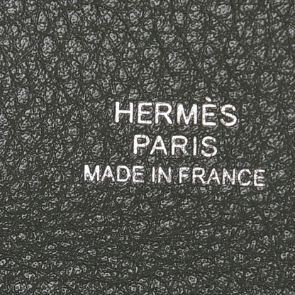 Hermes Evercolor Bastia Coin Purse Bleu Glacier Vert Anglais 6 of 8